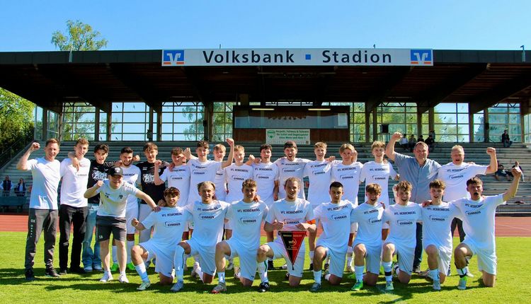 U19 des VfL Herrenberg ist Meister