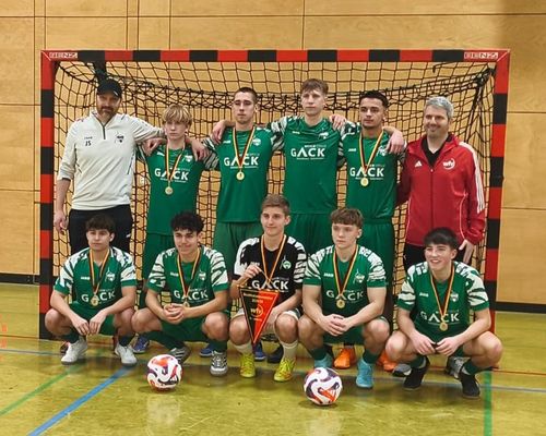 Unsere A-Junioren sind Bezirkshallenmeister!